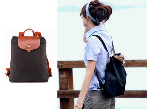 longchamp leather backpack sale